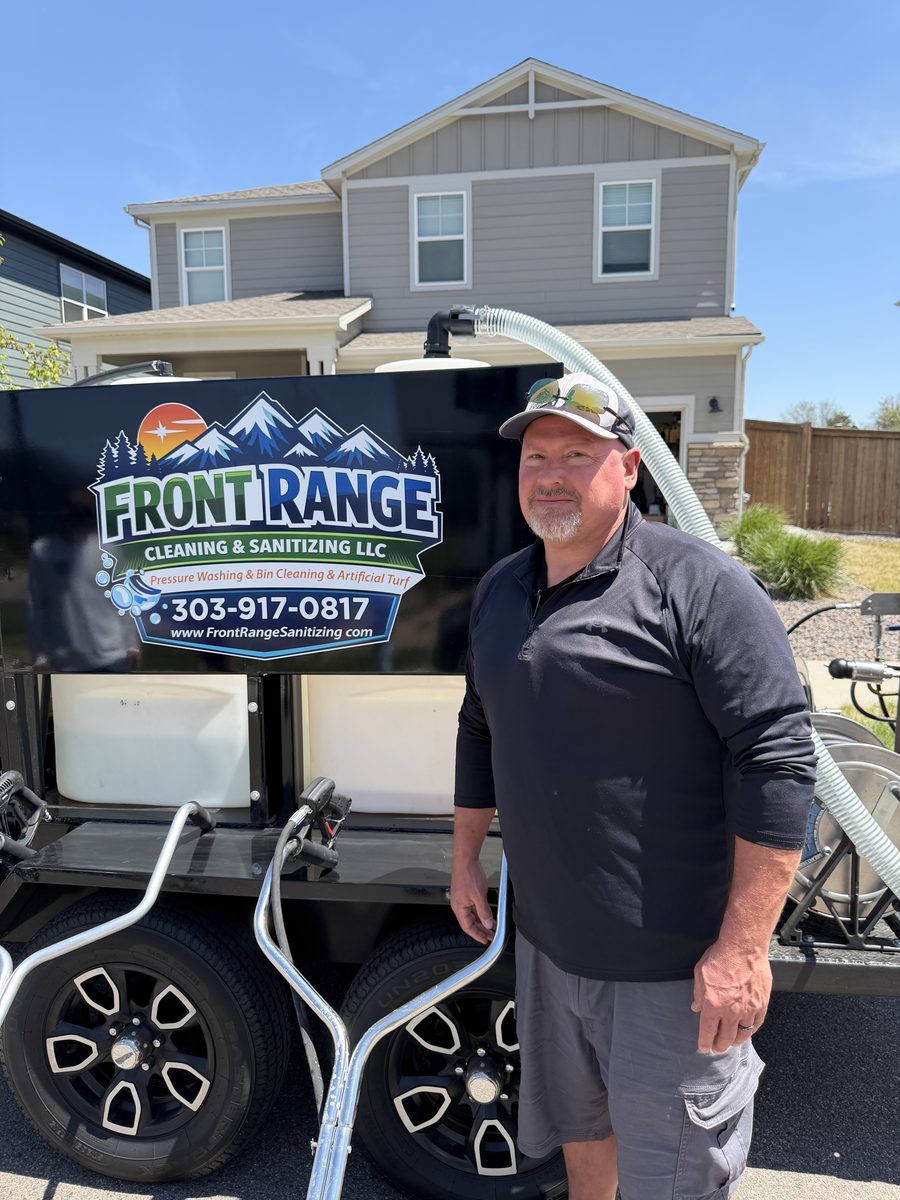 Michael Freddolino, owner of Front Range Cleaning and Sanitizing